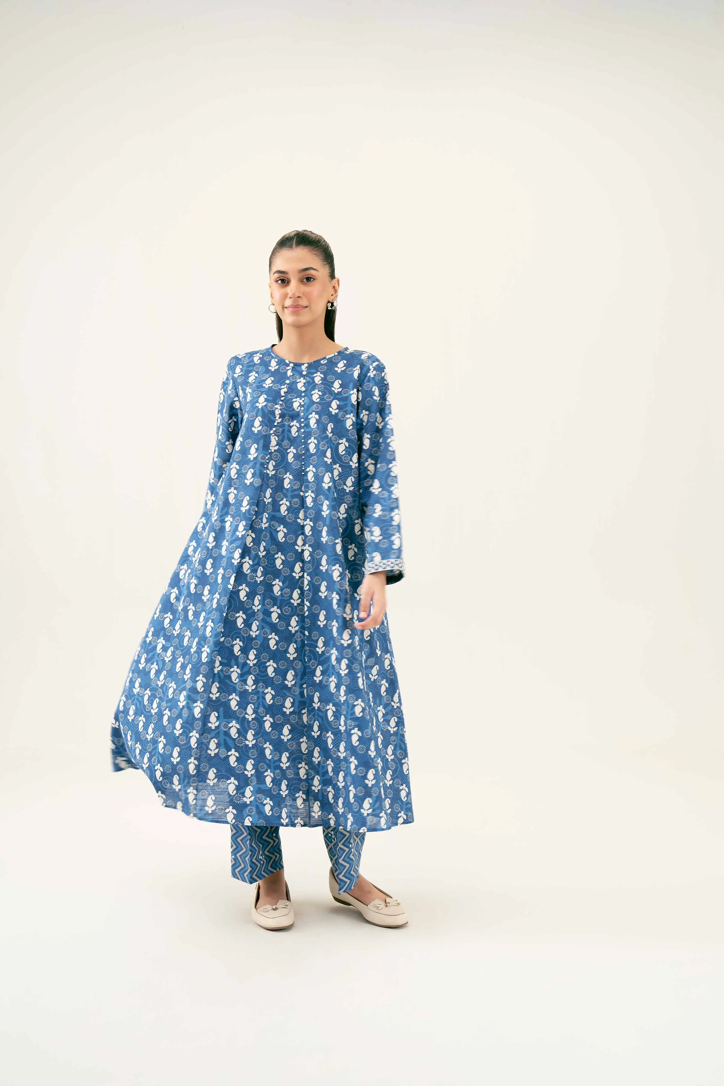 2 Piece - Printed Suit - PW24-350