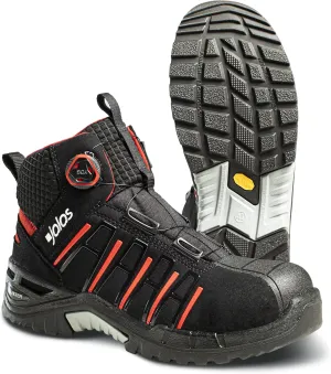 9985 Exalter Safety Shoe with BOA Laces - Work Boots - Aluminium Toecap - Mid-Cut - Water Repellant - S3, SRC, HRO