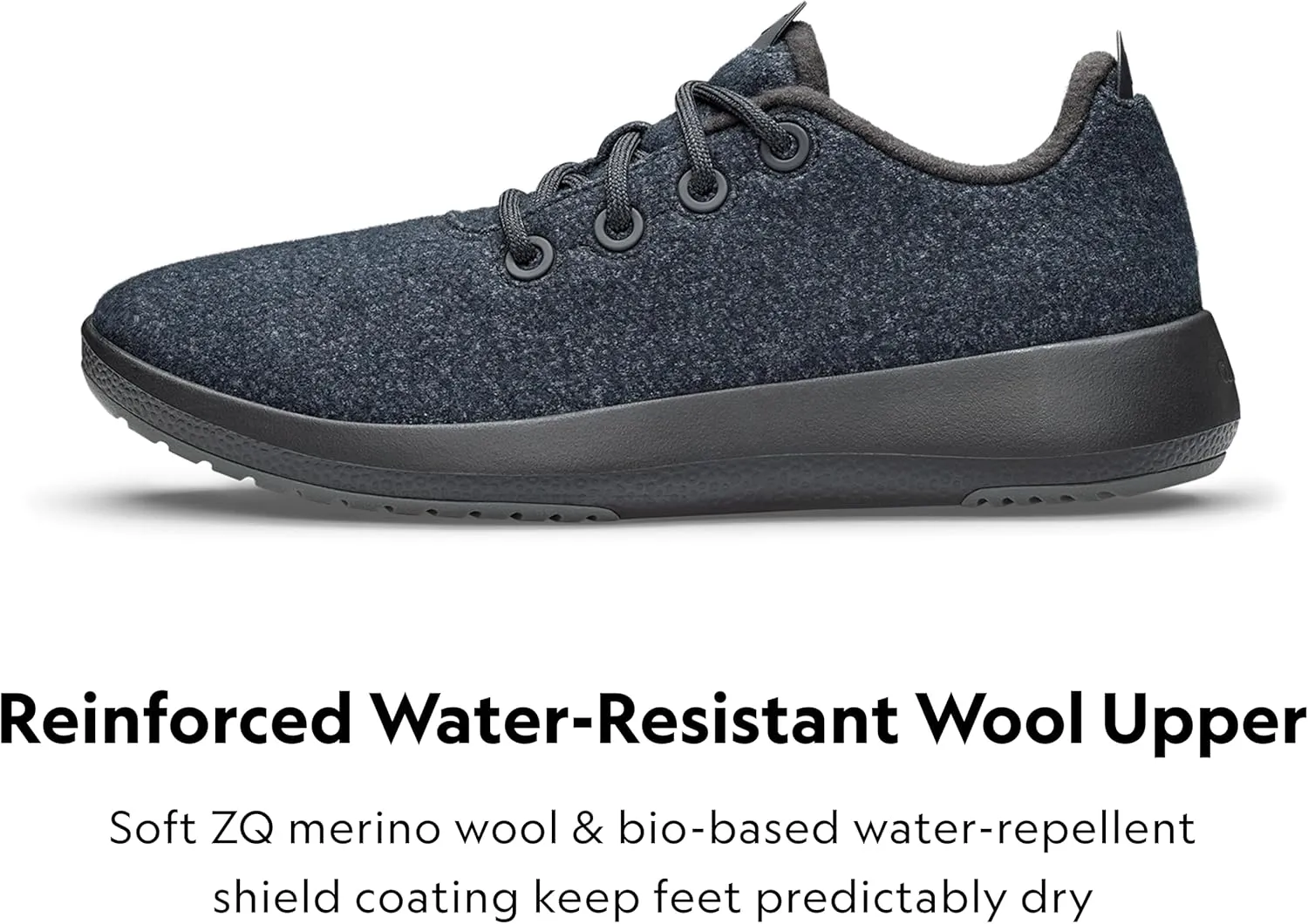 Allbirds Womens Wool Runner Mizzles Water-Repellent Breathable Casual Walking Sneakers Made with Eco-Friendly Merino Wool