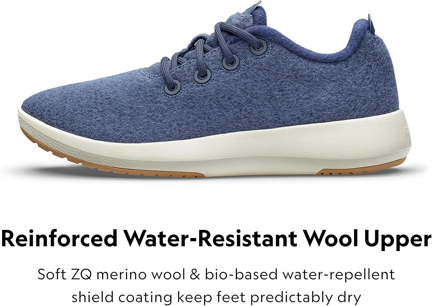 Allbirds Womens Wool Runner Mizzles Water-Repellent Breathable Casual Walking Sneakers Made with Eco-Friendly Merino Wool