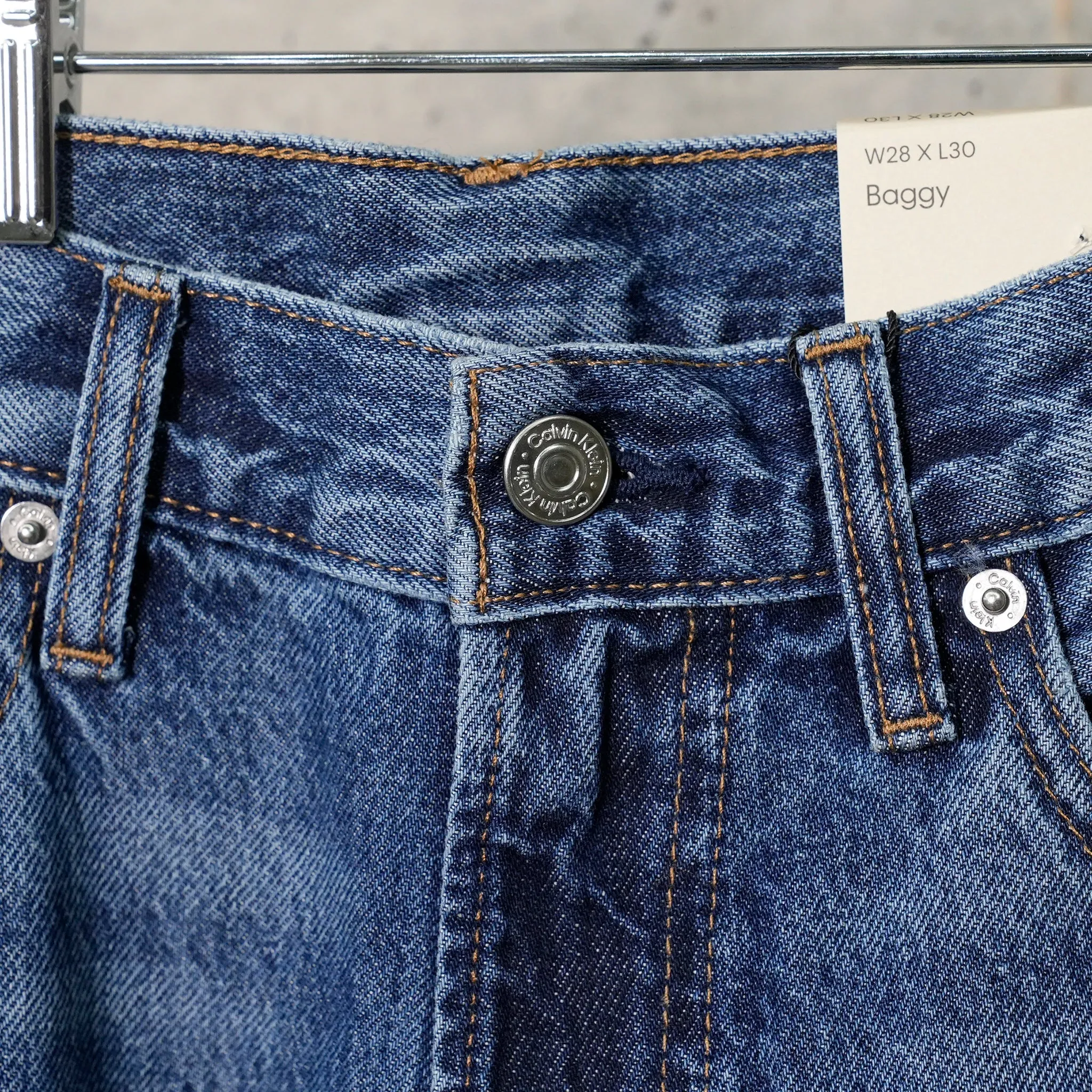 BAGGY FADED CK BLUE JEAN FADED CK / RG8