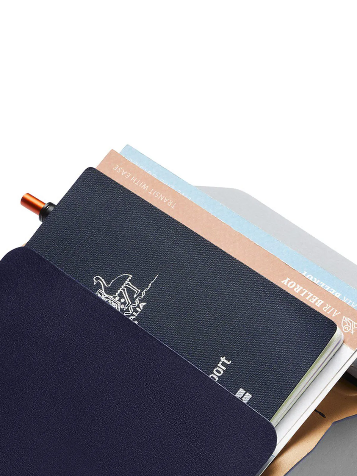 Bellroy Notebook Cover & Pen Navy