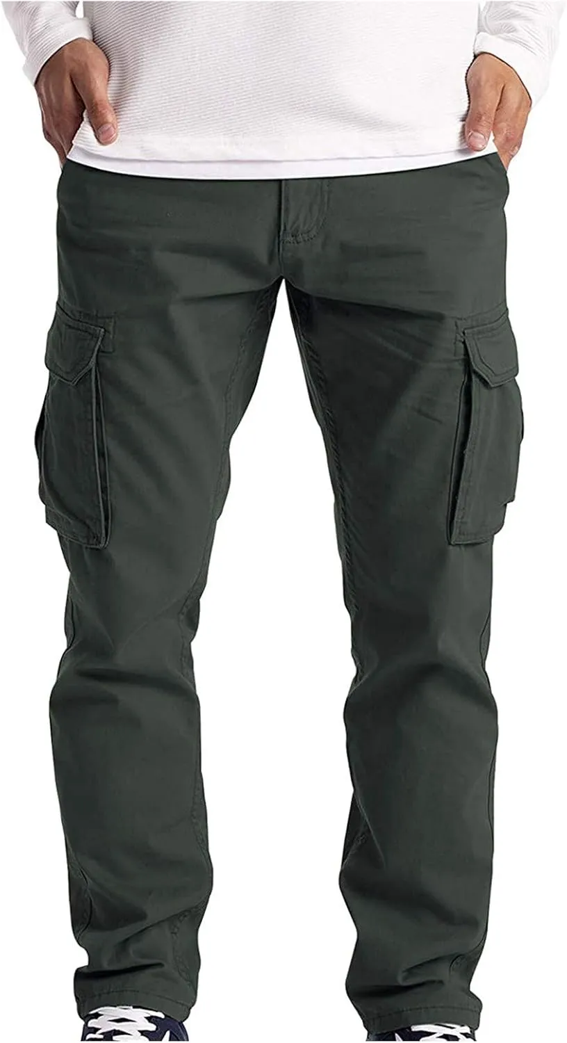 Big and Tall Cargo Pants for Men Sweatpants for Men Lounge Pants for Athletic Workout Casual Men's Sweatpants Hip Hop