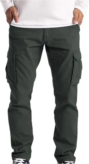 Big and Tall Cargo Pants for Men Sweatpants for Men Lounge Pants for Athletic Workout Casual Men's Sweatpants Hip Hop