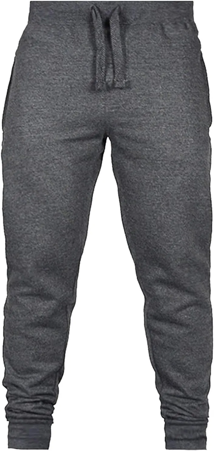 Big and Tall Sweatpants for Men Athletic Workout Jogger Pants Drawstring Trousers Men's Winter Fleece Pants Sherpa