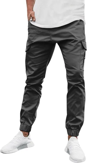 Big and Tall Sweatpants for Men Joggers Quick Dry Cargo Hiking Trousers Track Running Workout Athletic Travel Golf