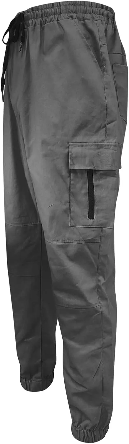 Big and Tall Sweatpants for Men Joggers Quick Dry Cargo Hiking Trousers Track Running Workout Athletic Travel Golf