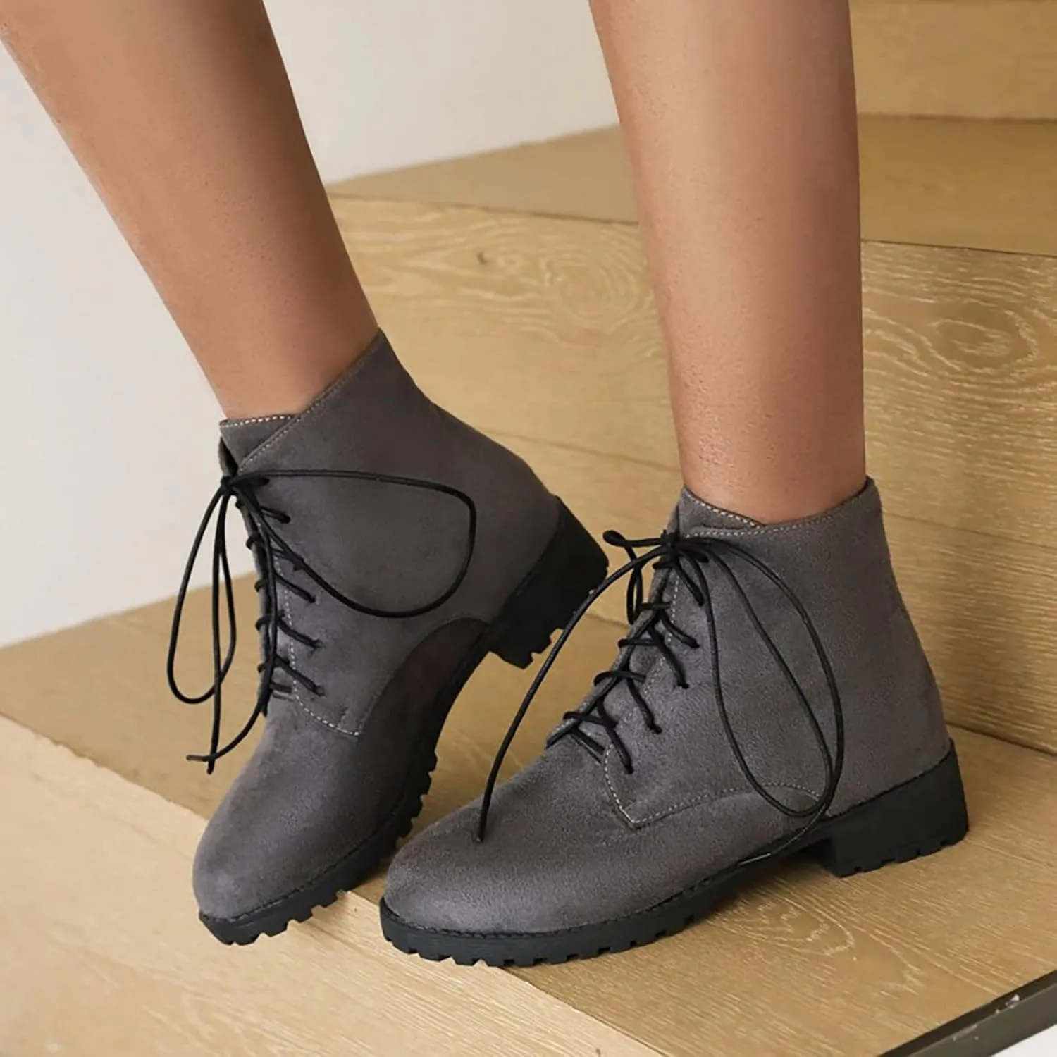Black Cowboy Boots for Women Ankle Womens Leather Booties Booties for Women Low Heel Womens Bootie with Heel Closed Toe Indoor and Outdoor Pointed Toe Stacked Mid Heel