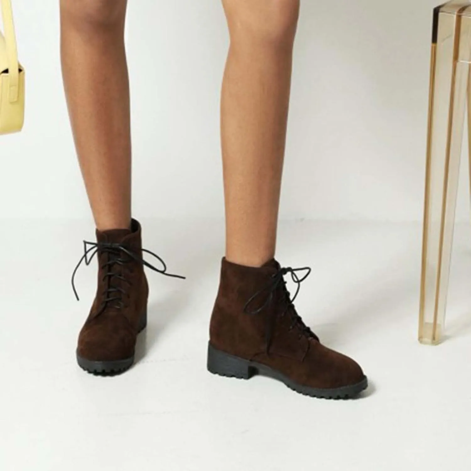Black Cowboy Boots for Women Ankle Womens Leather Booties Booties for Women Low Heel Womens Bootie with Heel Closed Toe Indoor and Outdoor Pointed Toe Stacked Mid Heel