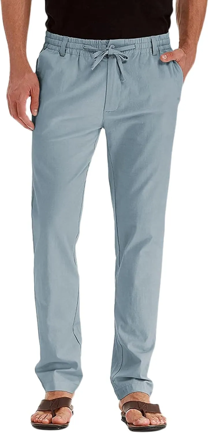 Cargo Pants for Men Big and Tall, Active Fleece Jogger Pants Regular and Big & Tall Sizes for Workout Running Men's
