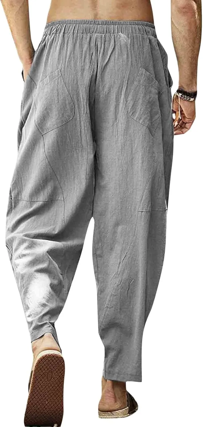 Cargo Pants for Men Big and Tall, for Men Lightweight Golf Track Pant 2023 Men's Heavyweight Cargo Fleece Sweatpants