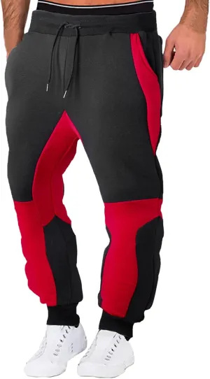 Cargo Pants for Men Big and Tall Jogger Sweatpants Quick Dry Cargo Hiking Pants Running Workout Athletic Pant for Men