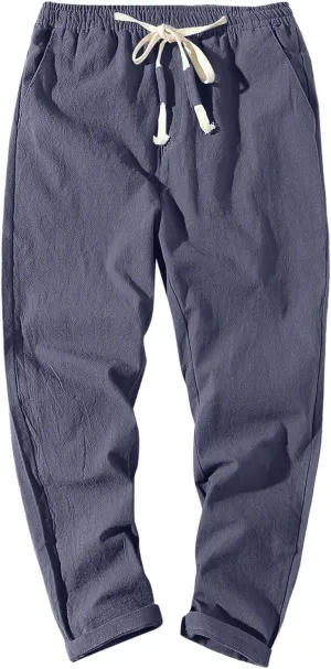 Cargo Pants for Men Big and Tall, Multi Pocket Sweatpants Lounge Loose Workout Jogger Cargo Pants Mens Sports Pants