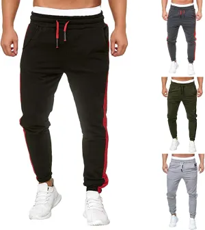 Cargo Pants for Men Big and Tall, Pockets Men Splicing Printed Overalls Casual Pocket Sport Work Casual Trouser Pants