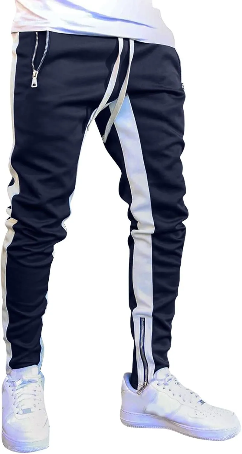 Cargo Pants for Men Big and Tall Straight Fit Cargo Pants for Men Stretch Men's Slim Fit Fleece Pants Winter Big and