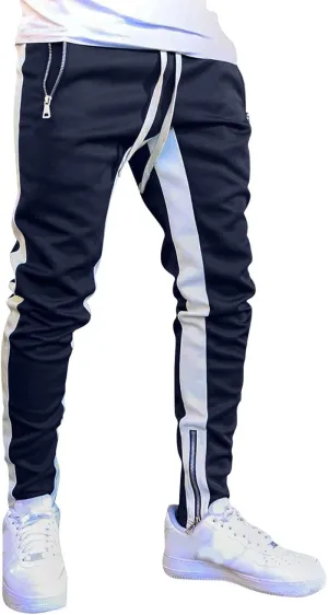 Cargo Pants for Men Big and Tall Straight Fit Cargo Pants for Men Stretch Men's Slim Fit Fleece Pants Winter Big and