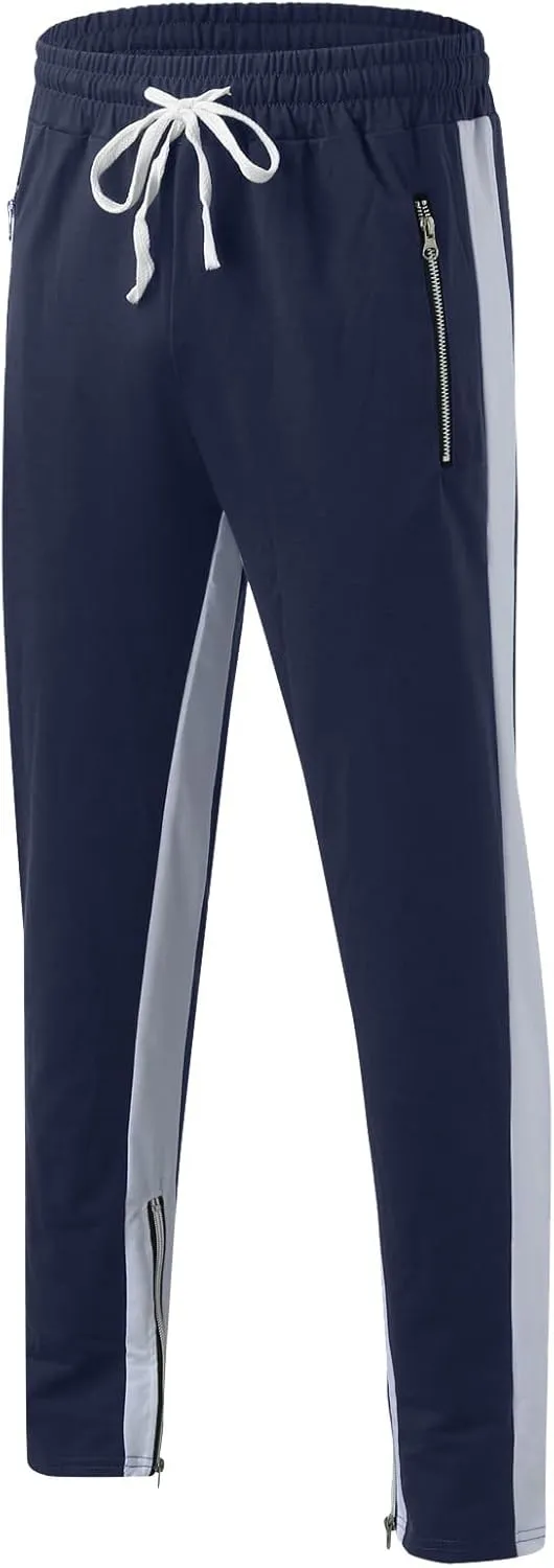 Cargo Pants for Men Big and Tall Straight Fit Cargo Pants for Men Stretch Men's Slim Fit Fleece Pants Winter Big and