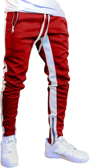 Cargo Pants for Men Big and Tall Straight Fit Cargo Pants for Men Stretch Men's Slim Fit Fleece Pants Winter Big and