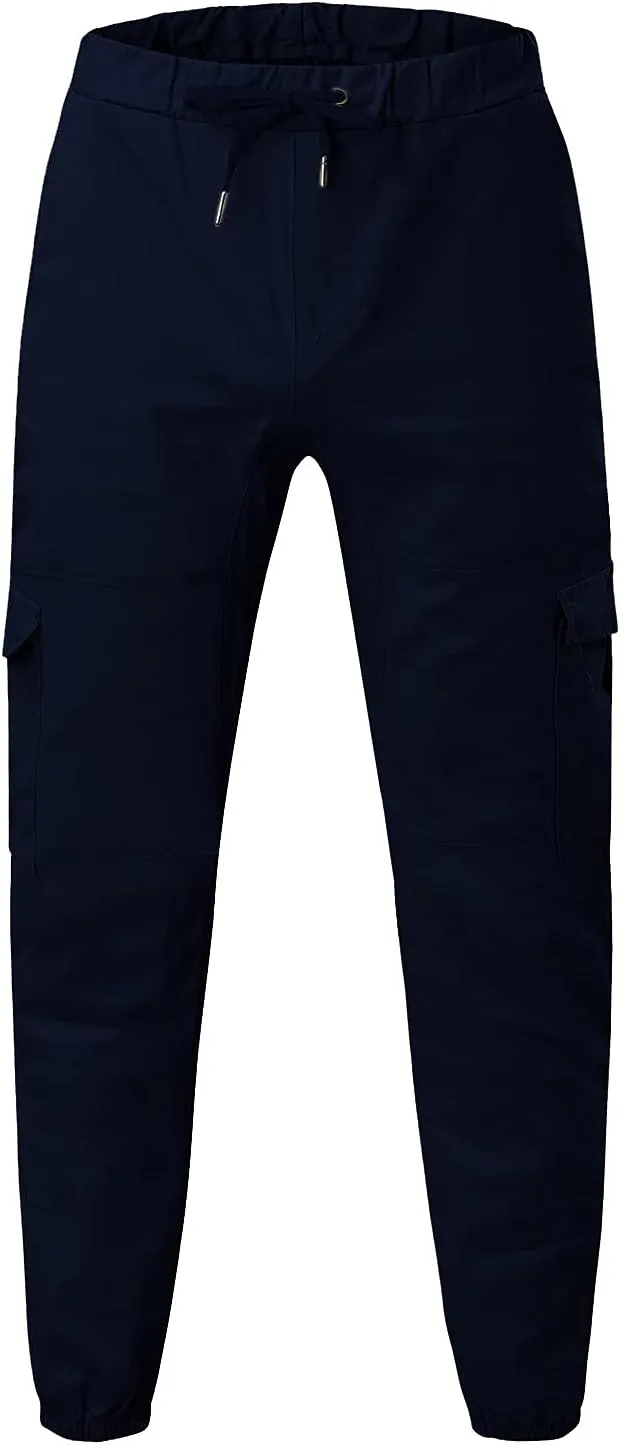 Cargo Pants for Men Big and Tall, Twill Cargo Pants Men's Wild Cargo Pants Sweatpants Active Soft Fleece Jogger Sport