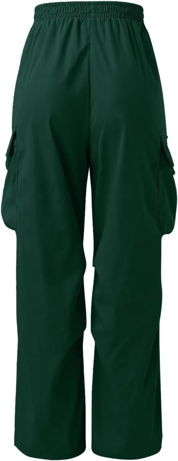 Cargo Pants Men Loose Fit Casual Joggers Elasticated Waist Cargo Work Combat Pant Multi Pockets
