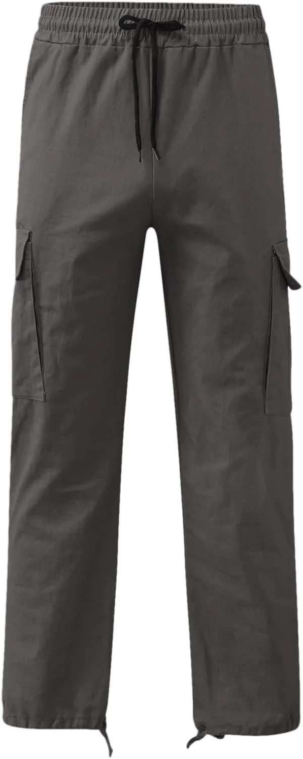 Cargo Sweatpants for Men Big and Tall Pants for Running Sweatpants Hiking Mens Sweatpants Casual Cotton Chinos Cargo
