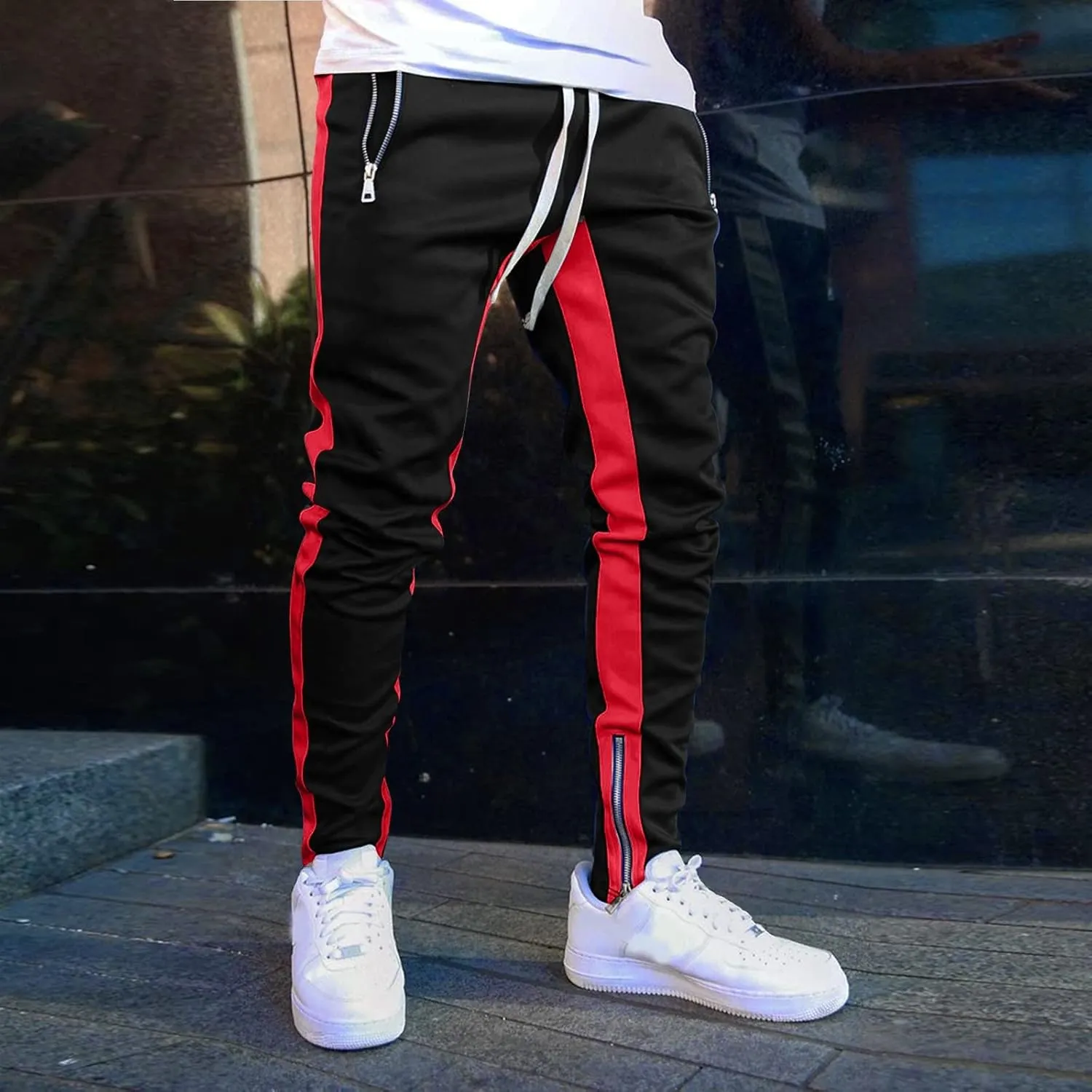 Cargo Trousers for Men Cargo Pants Gym Sweatpants Trousers Mens Long Pant Sweatpants for Men Men's Casual Trousers