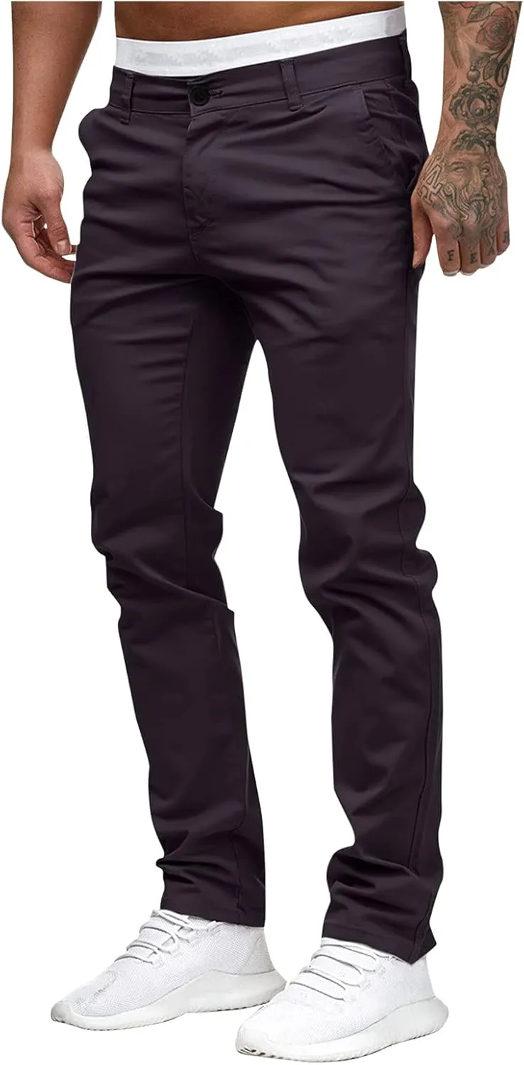 Cargo Trousers for Men Joggers for Men Track Pant Men's Jogging Pants Hiking Sweat Pants Fitness Drawstring Casual