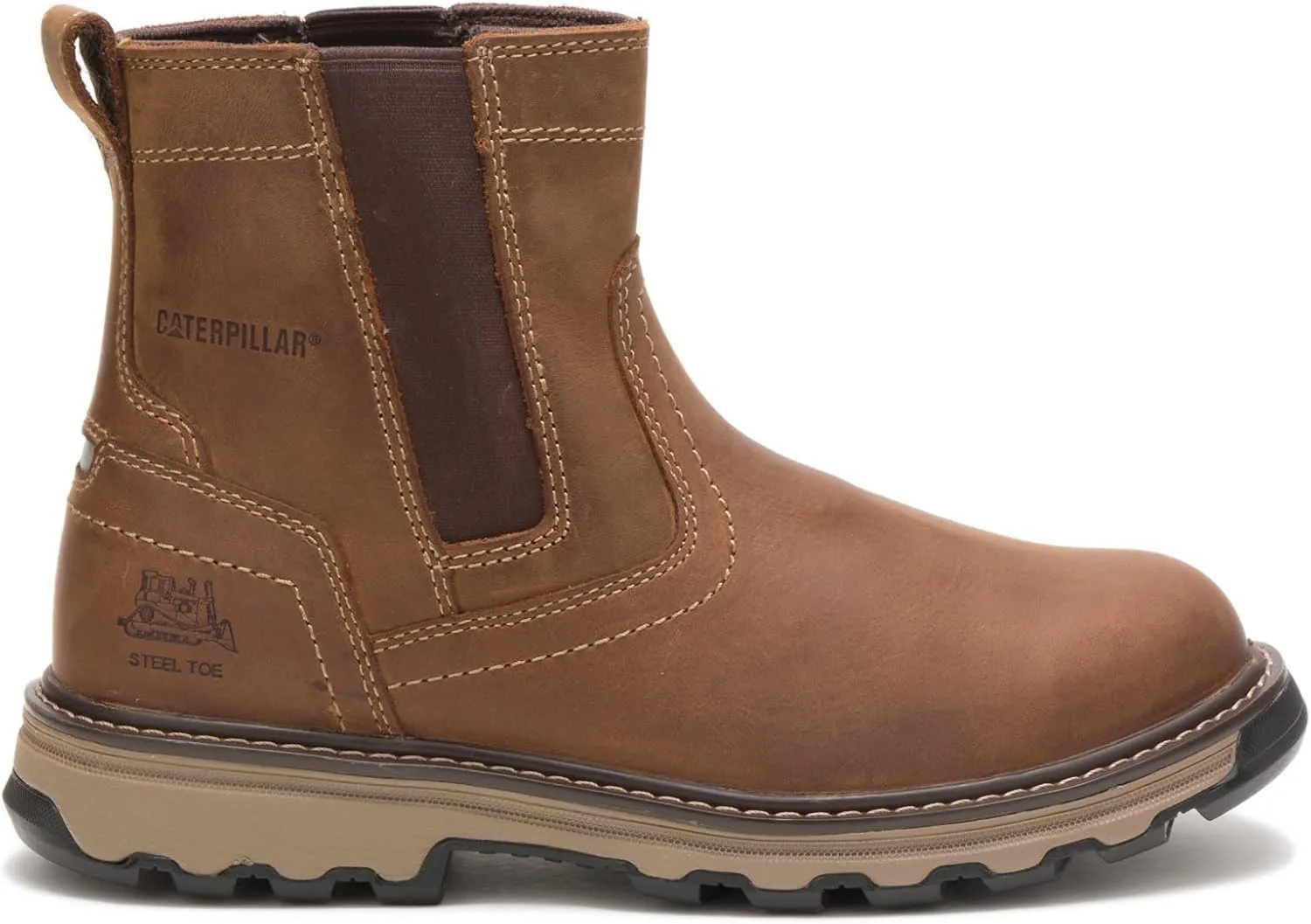CAT Men's Pelton Steel Toe Industrial & Construction Shoe