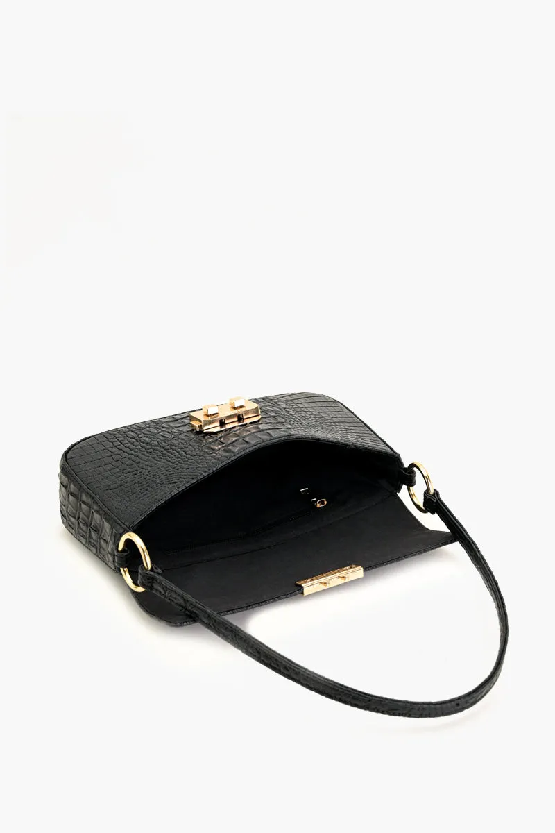 Croc Chic Shoulder Bag