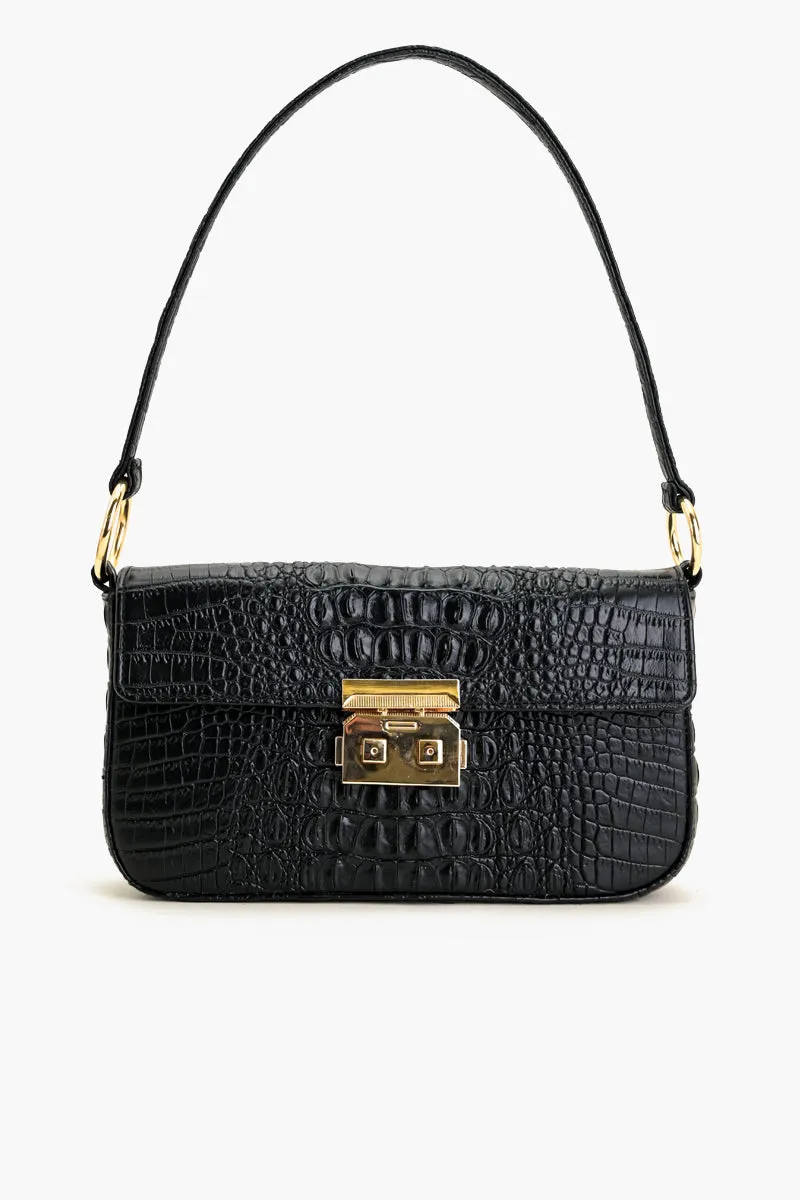 Croc Chic Shoulder Bag