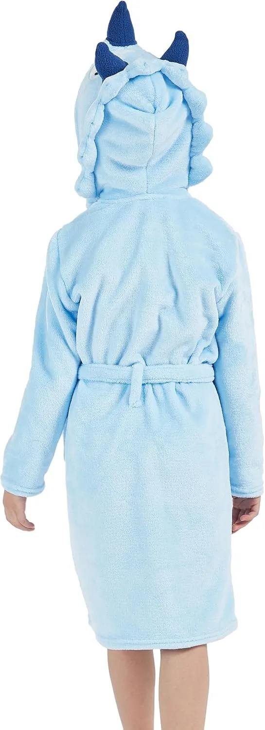 DELEY Girl's Robe Baby Boys Hoodie Robes Toddler Bathrobes for Kids Pajamas Sleepwear