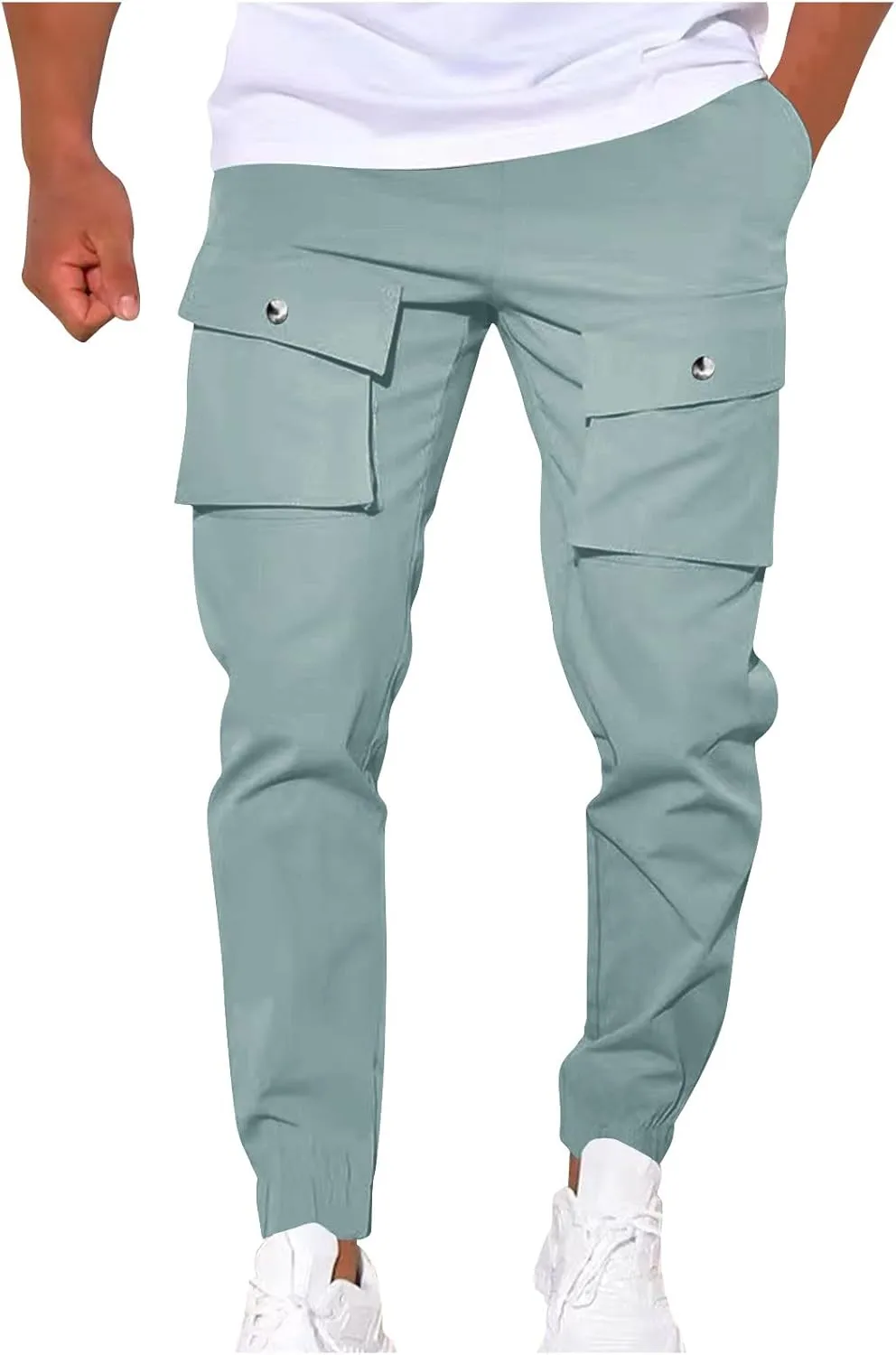 Designer Slim Fit Jogger Mens Joggers Pants Casual Workout Running Gym Sweatpants with Drawstring Cargo Hiking Pants