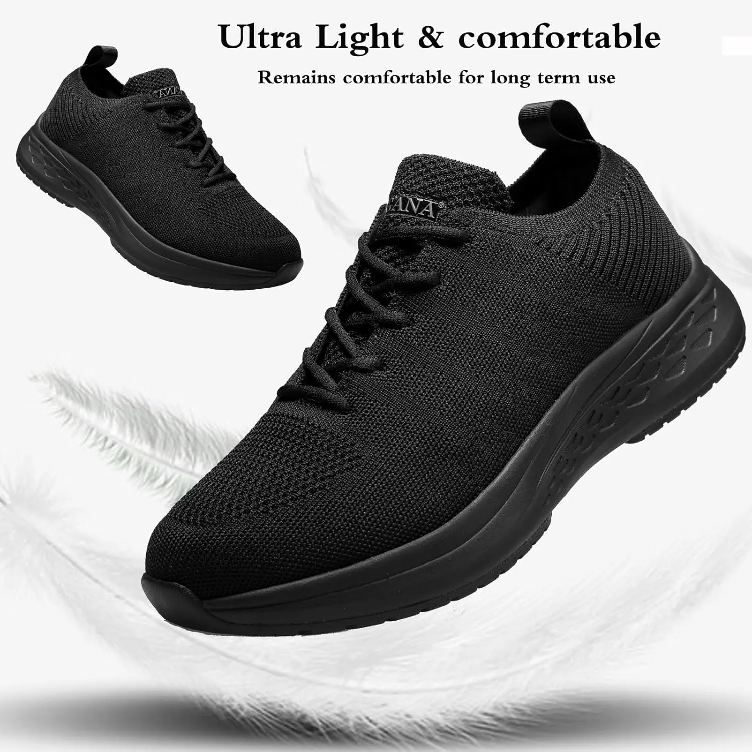 Diabetic Sneakers for Men Adjustable Widch Orthopedic for Swollen Feet | Foot Pain Relief