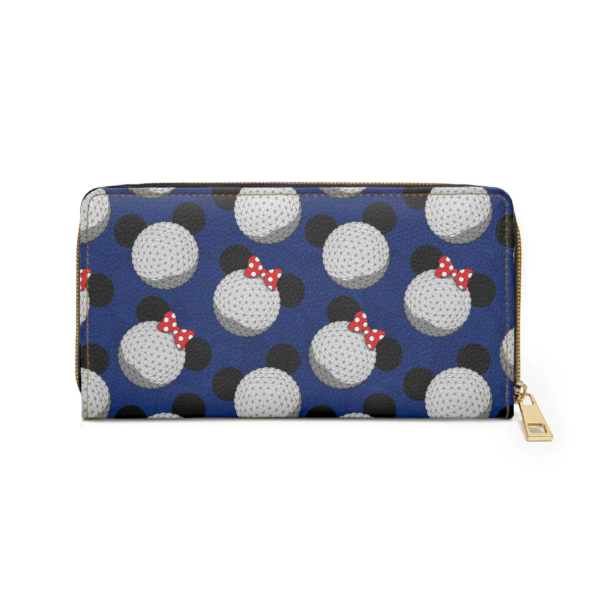 Disney Epcot Experimental Prototypes Zipper Wallet