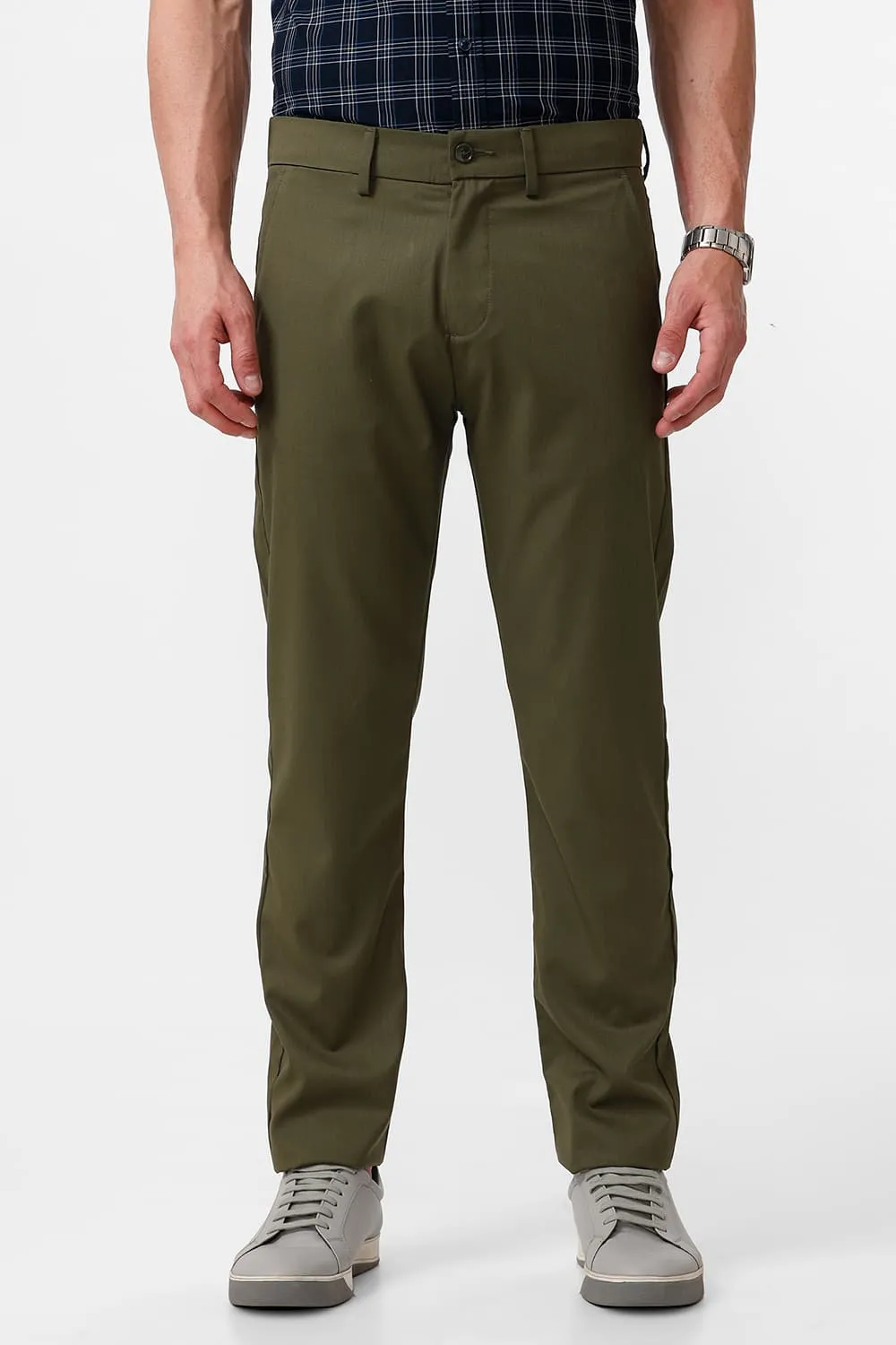 Drift Fit Cationic Polyester Viscose Twill Trousers