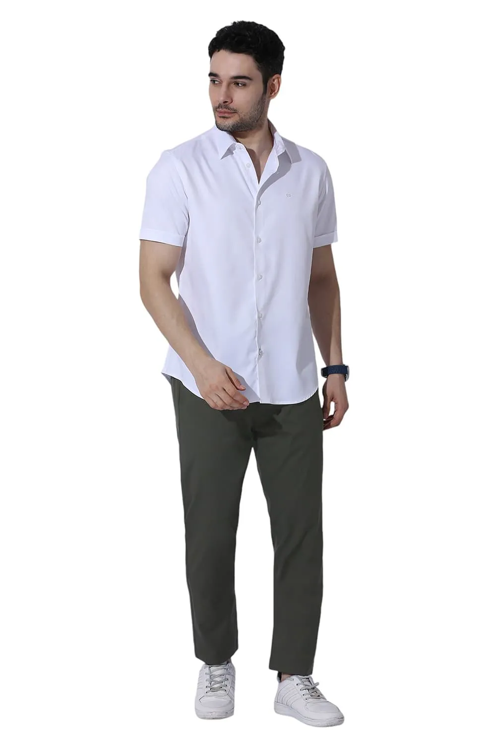 Drift Fit Cationic Polyester Viscose Twill Trousers