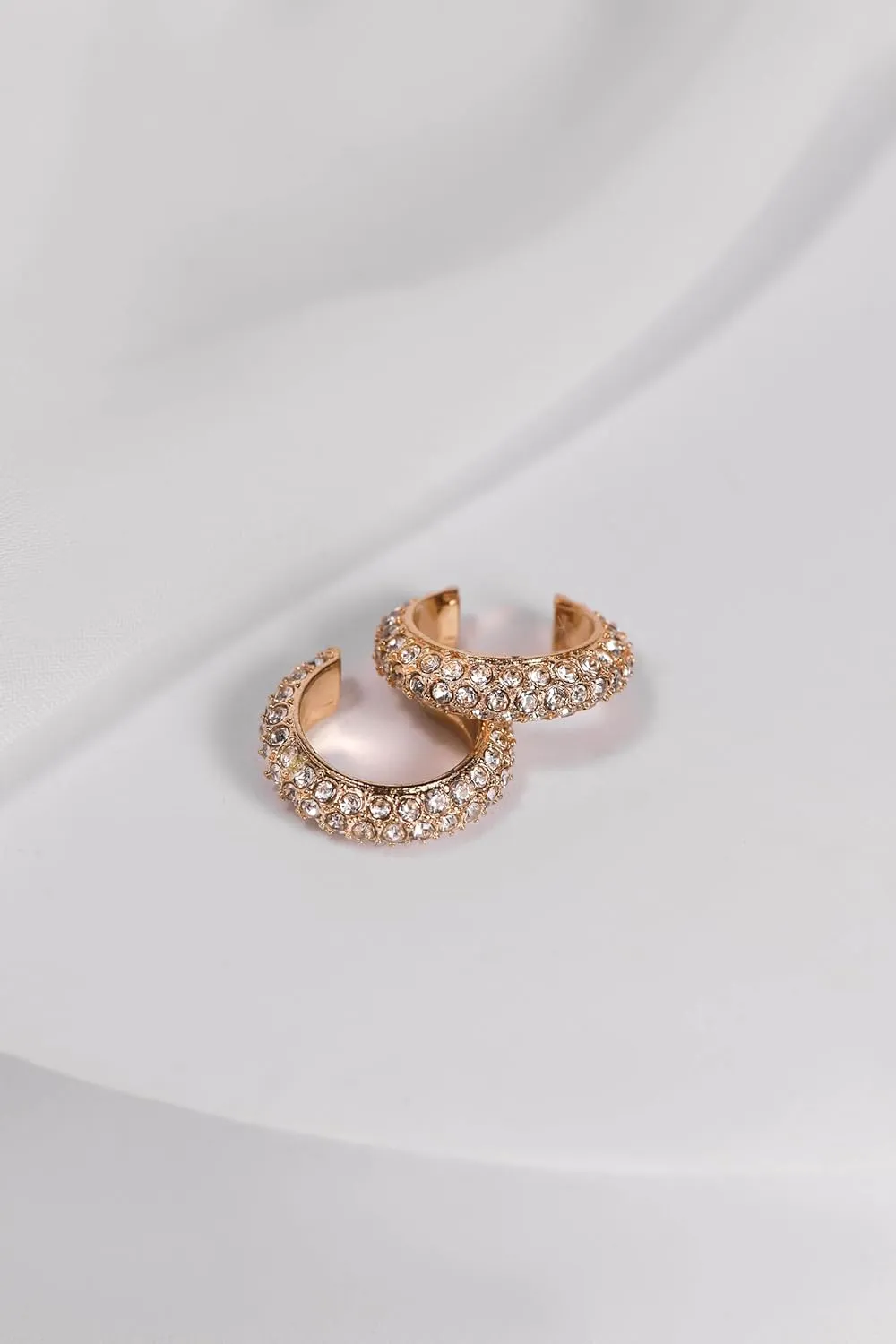 Ear Cuffs for Women Non Piercing, Conch Hoop Earrings, Cartilage Earring, Ear Cuff with Chain and without Chain