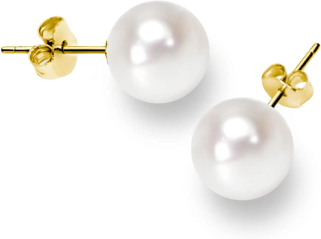Freshwater Real Pearl Stud Earrings Quality Pearl Earrings for Women