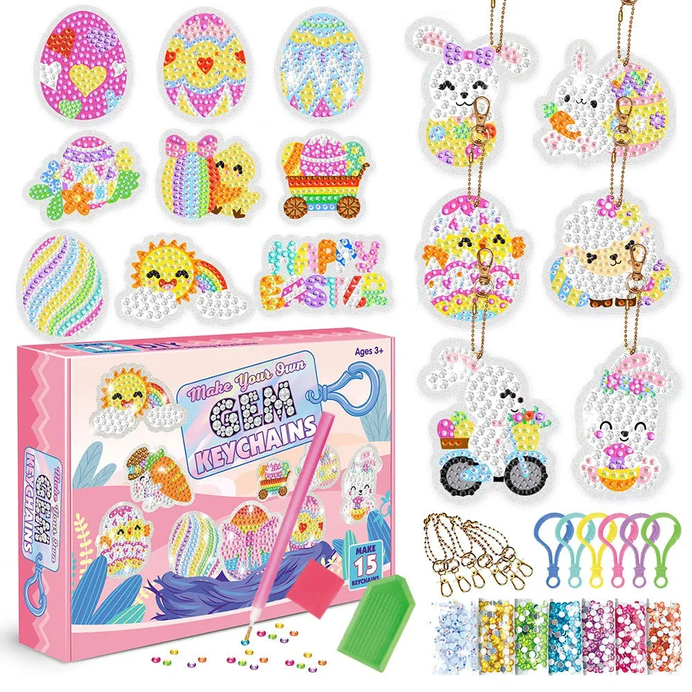 Gem Diamond Painting Art Kits for Kids