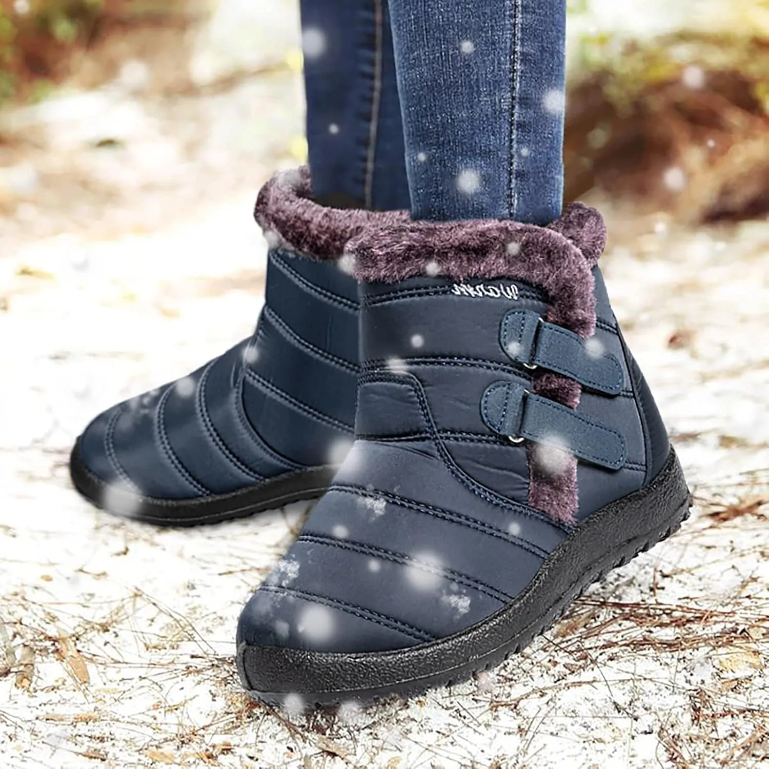 Gibobby Cowboy Boots for Women Low Heel Womens Ankle Boots Pointed Toe Faux Stacked Chunky Heels Tassels Side Zipper Booties 52