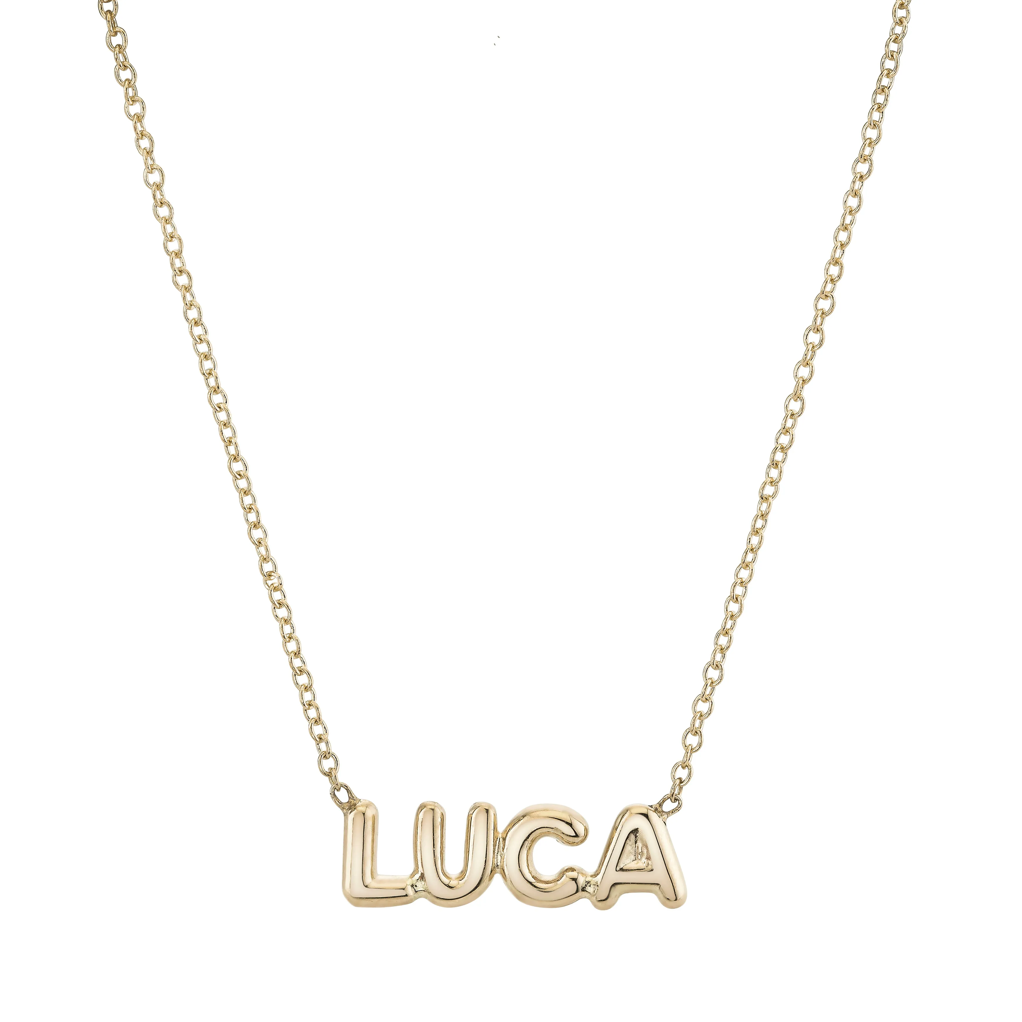 Helium Name It Necklace