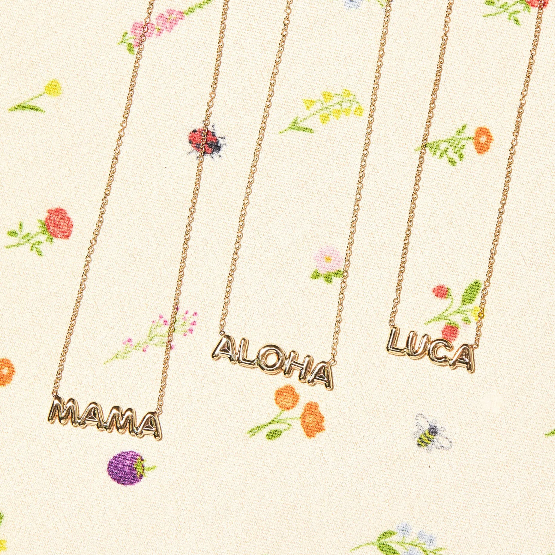 Helium Name It Necklace