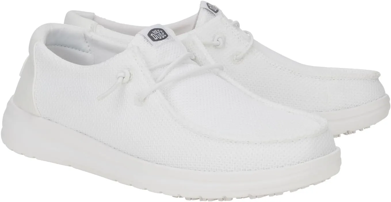 HEYDUDE Wendy Work CE, Womens Shoes, Slip-on Loafers, Light-Weight, Water Repellent & Slip Resistant