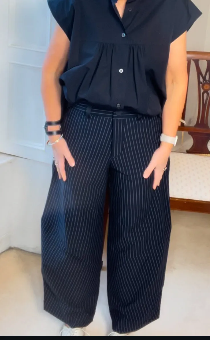 HIGH Everyday Couture Minority Trousers in Navy