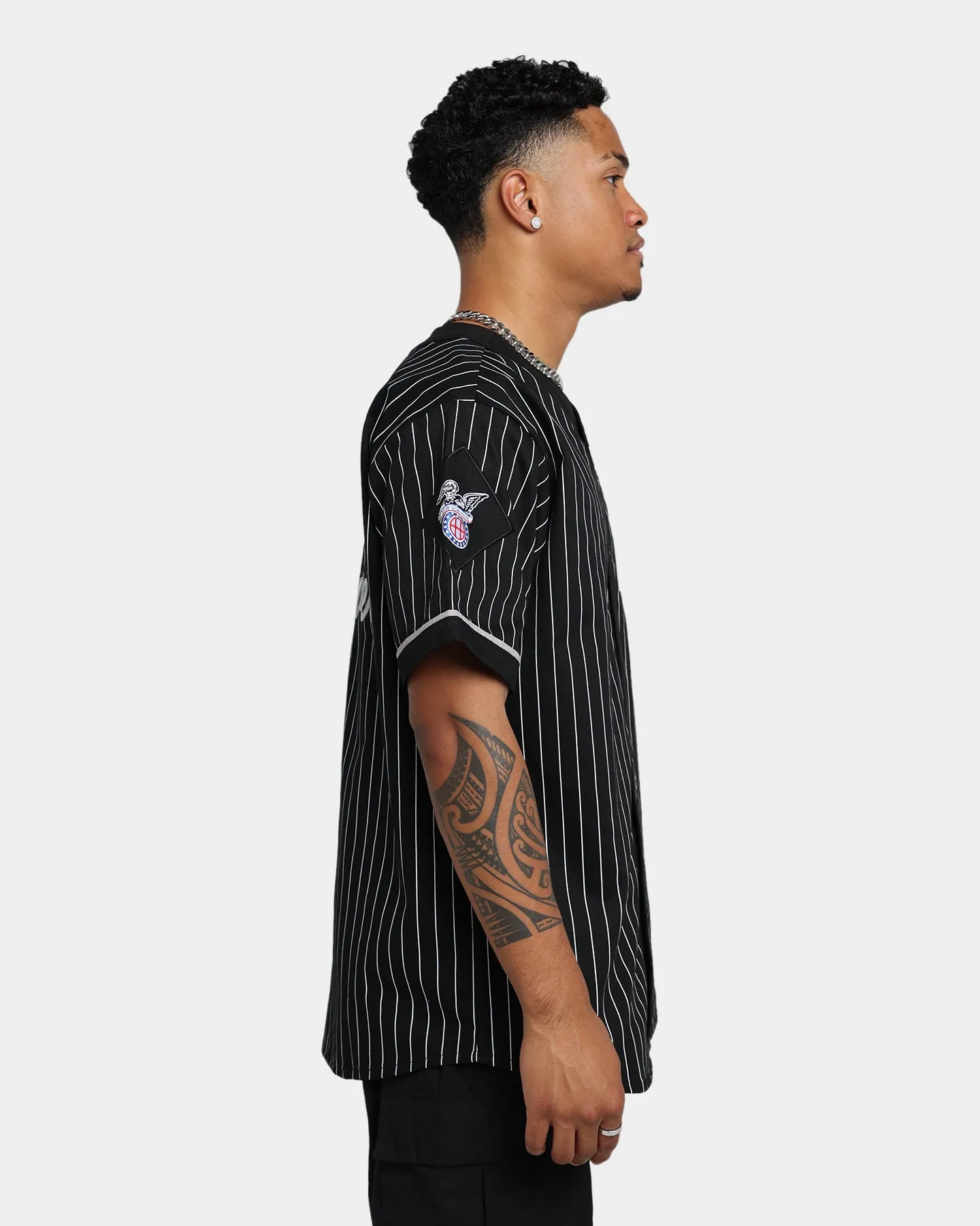 HUF Forever Baseball Jersey Black