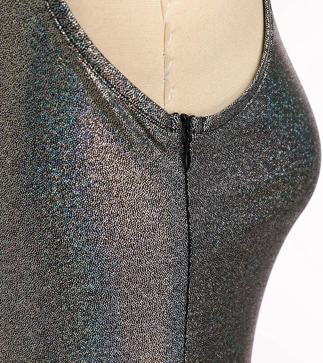 IBAKOM Praise Dance Dress Women Worship Overlay and Tunic Baggy Pant Metallic Lyrical Dance Costume Liturgical Dancewear