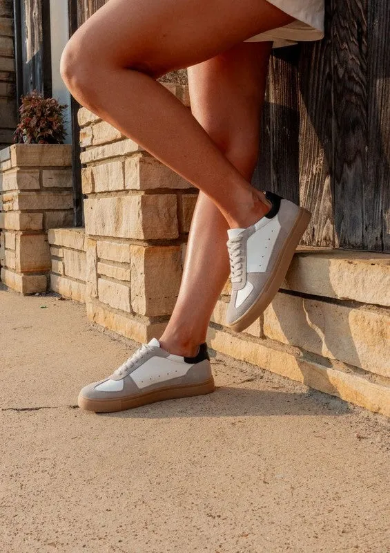 Katie Leather Suede Sneaker