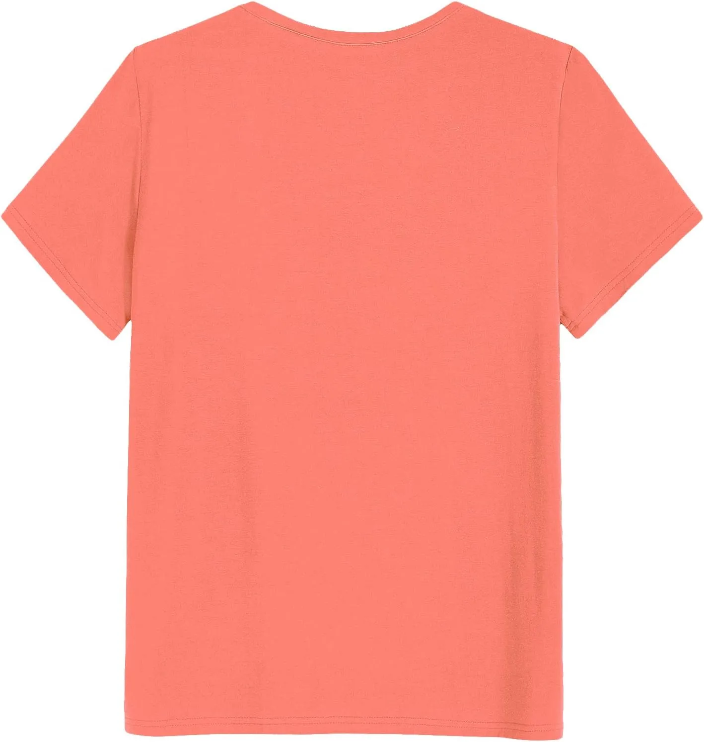 Latuza Women's Viscose Sleep T-Shirt V-Neck Pajamas Top