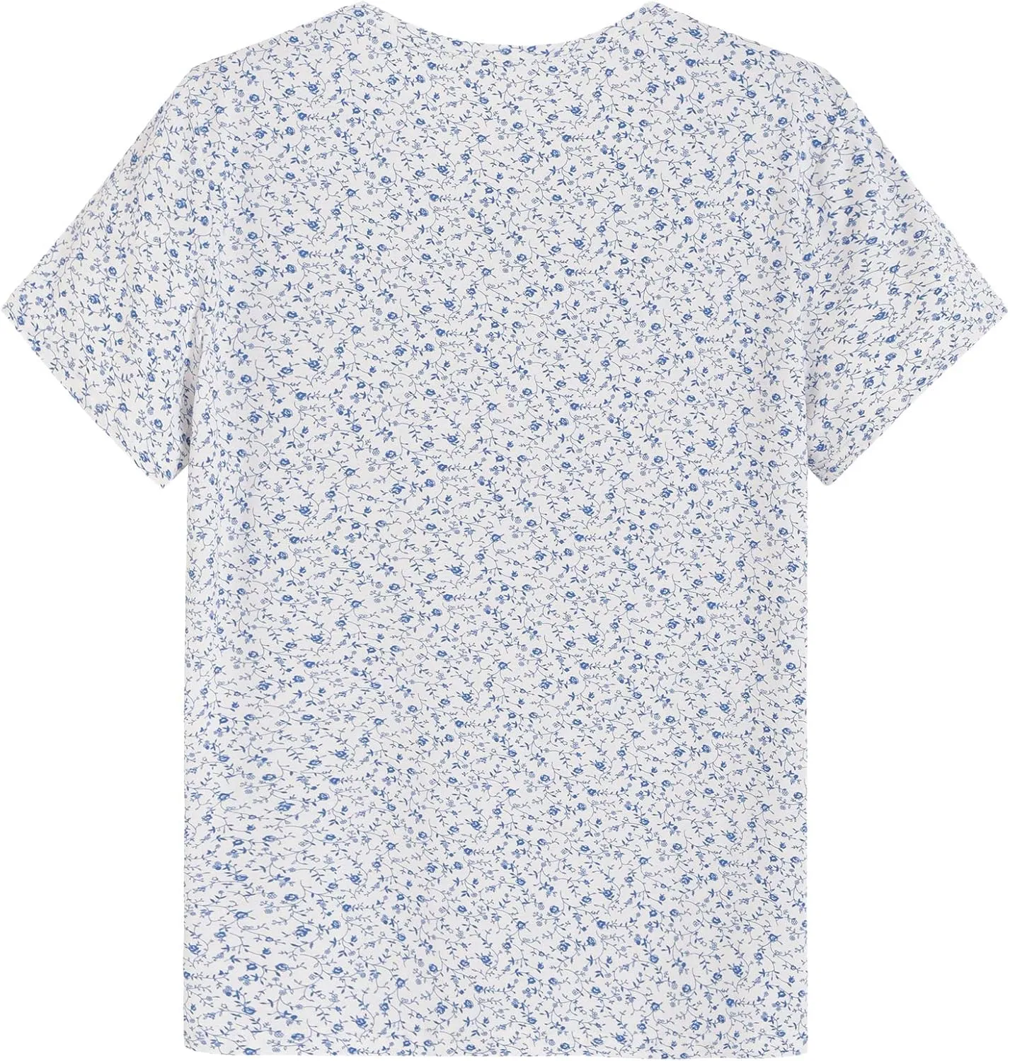 Latuza Women's Viscose Sleep T-Shirt V-Neck Pajamas Top