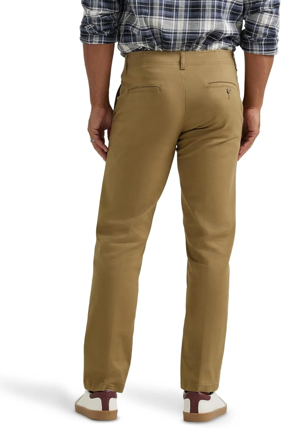 Lee Men's Extreme Motion Flat Front Regular Straight Pant